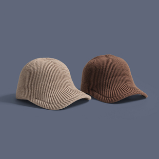 Classy key新加坡设计师联名款老钱风时髦马术帽毛线针织鸭舌帽女