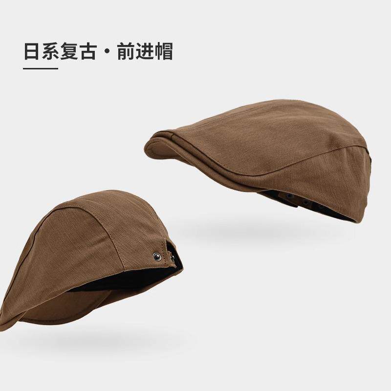 Classy key新加坡设计师联名款英伦复古报童帽贝雷帽文艺前