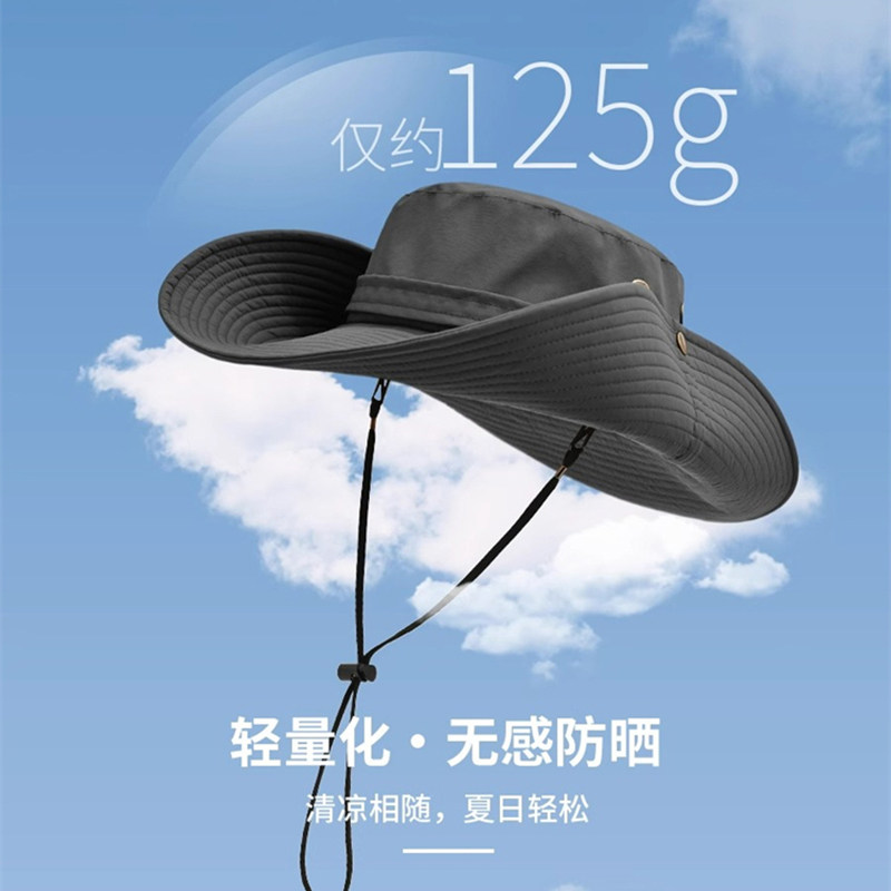 Classy key新加坡设计师联名款西部牛仔帽大檐渔夫帽秋季登