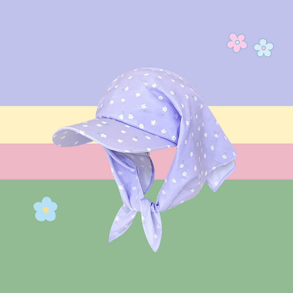 Classy key新加坡设计师联名款遮阳防晒头巾棒球帽子显脸小