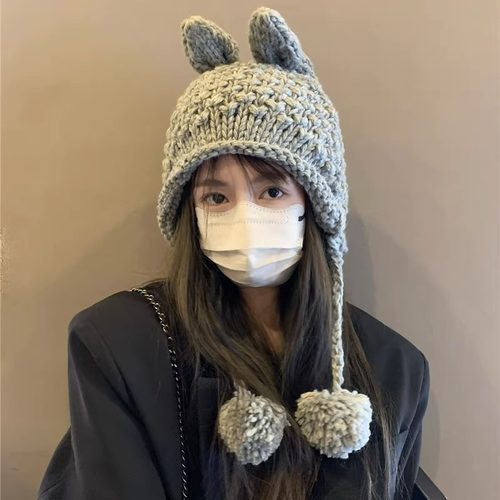 Classykey针织帽甜美可爱