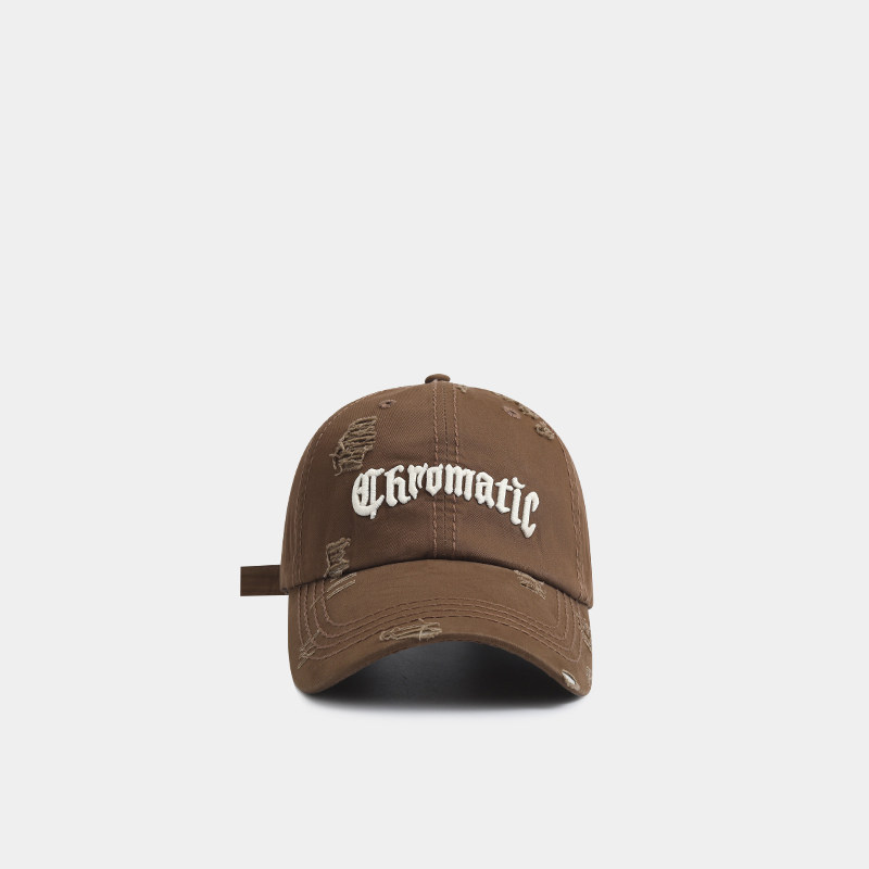 Classy key新加坡设计师联名款鸭舌帽2025女夏破洞字母刺绣棒球帽,运动/瑜伽/健身/球迷用品,棒球帽,淘宝优惠券,粉丝福利购,淘宝优惠卷