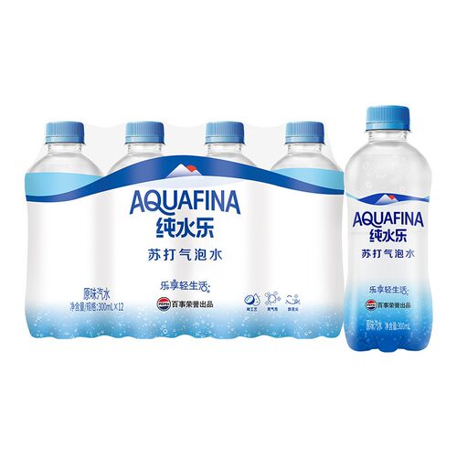 百事可乐纯水乐苏打气泡水