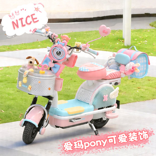 适用爱玛元宇宙pony配饰电动车