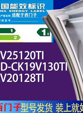适用西门子冰箱BCD-KKV25120TI CK19V130TI KKV20128TI门密封条圈