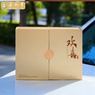 茶私章欢喜茶清香型铁观音送长辈自己喝包装礼盒装送礼高性价比