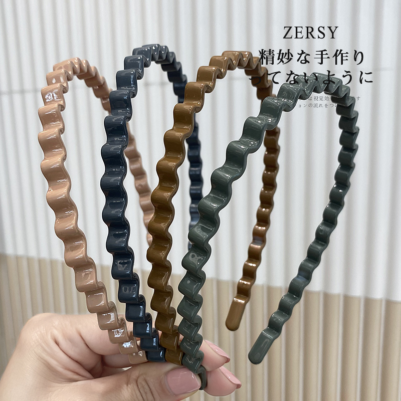 莫兰迪百搭外出网红方便面发箍