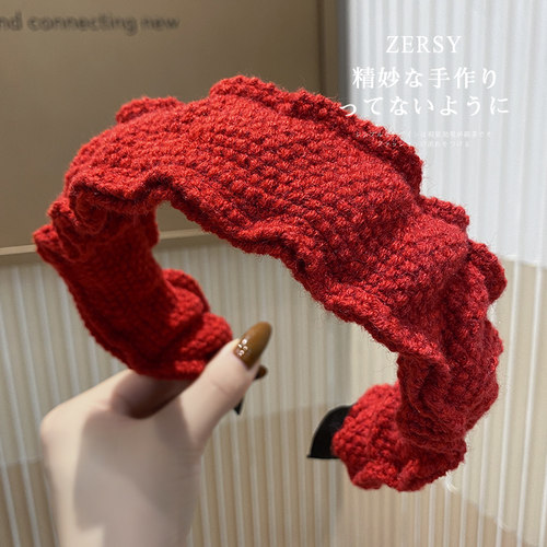 Zersy高颅顶针织毛线发箍