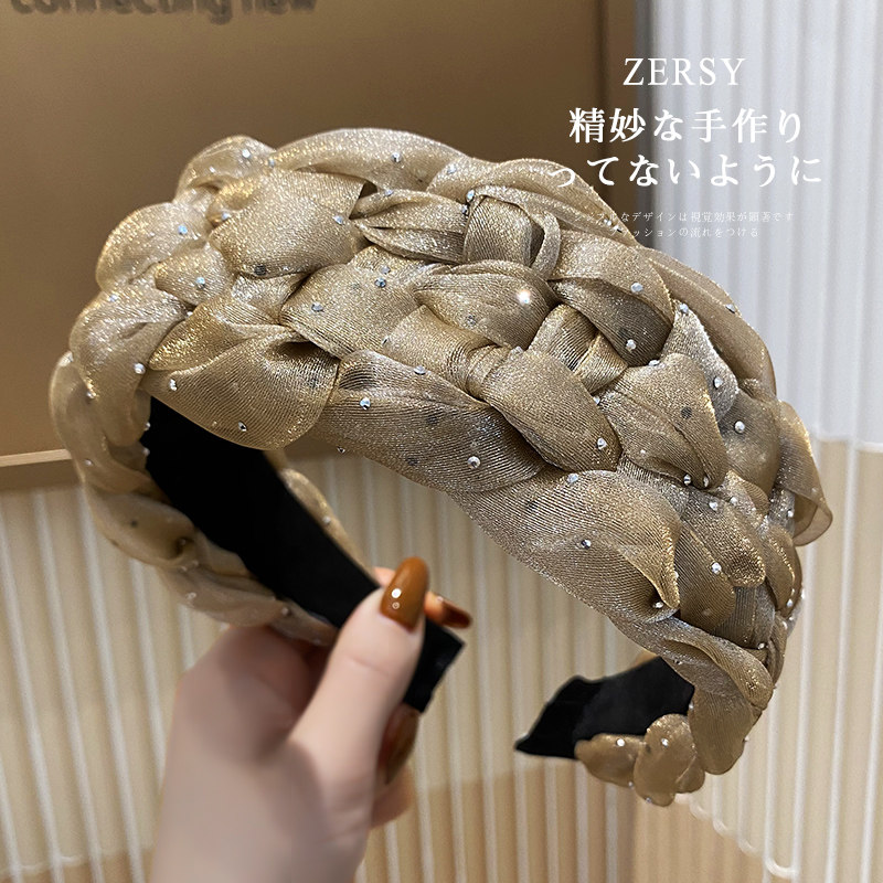 Zersy/佐希发箍高级感麻花头饰
