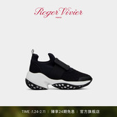 新年礼物 Viv Roger Vivier RV女鞋 Run方扣厚底休闲鞋 老爹鞋