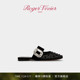 新年礼物 RV女鞋 Roger Vivier 新品 Belle Vivier波点穆勒鞋