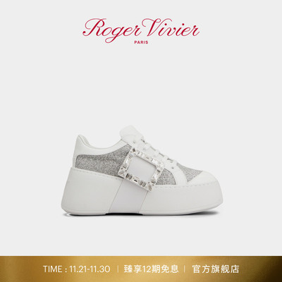 Roger Vivier/2025秋冬系列RV女鞋Viv Skate厚底休闲鞋