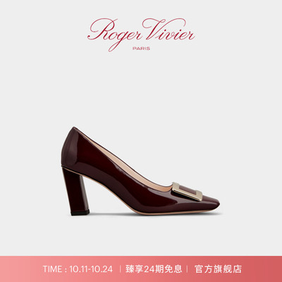 【24期免息】Roger Vivier/2025新款RV女鞋Belle Vivier高跟鞋