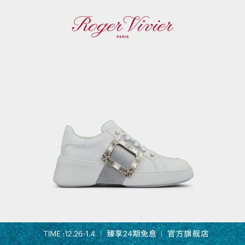 RV复古钻扣女鞋休闲鞋