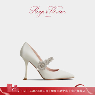 RV女鞋 Babies高跟鞋 Bouquet Roger Vivier 24期免息 Flower