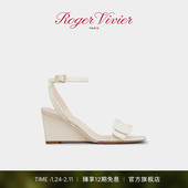 Vivier漆皮坡跟凉鞋 Roger RV女鞋 Belle Vivier 新品