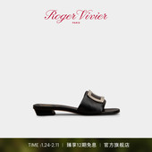 Vivier皮革穆勒鞋 Roger RV女鞋 Belle Vivier 新品