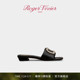Vivier皮革穆勒鞋 Roger RV女鞋 Belle Vivier 新品