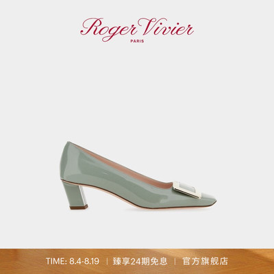 【24期免息】Roger Vivier/新款RV女鞋Belle Vivier漆皮高跟鞋