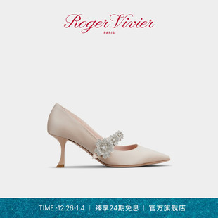 Vivier Roger RV女鞋 Bouquet Babies高跟单鞋 Flower 24期免息