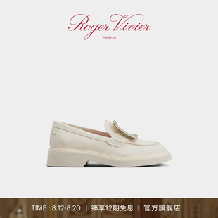 七夕礼物 Vivier Roger Rangers金属扣皮革乐福鞋 RV女鞋 Viv