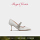 新年礼物 Bouquet Roger Vivier RV女鞋 Flower Babies高跟单鞋