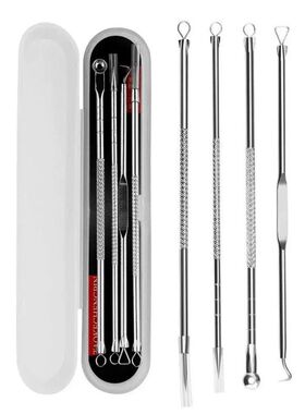 4Pcs Blackhead Acne Remover Set Beauty Skin Care Pore Cleane
