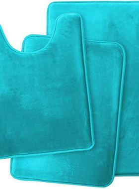 Floor Mat Door Mat Bathroom Carpet Toilet Seat Cover浴室地垫