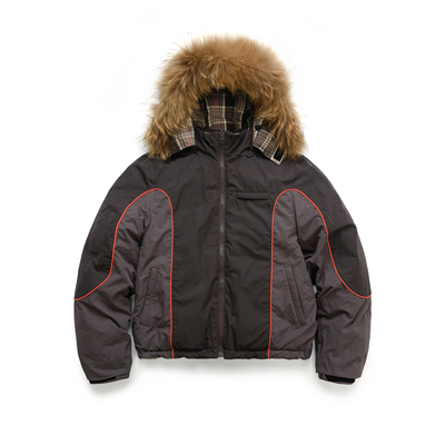 ESOTERIC THING 双面毛领连帽羽绒服 REVERSIBLE FUR-TRIM JACKET