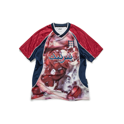 ESOTERIC X ANAR 石榴贴钻球衣 RHINESTONE FOOTBALL JERSEY