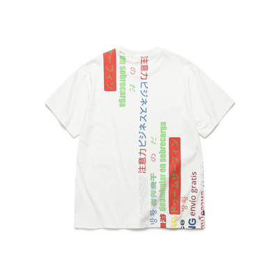 ESOTERIC THING 弹幕印花T恤衫 BULLET SCREEN TEE