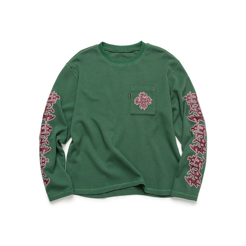 ESOTERIC THING 口袋华夫格长袖 POCKET WAFFLE LONG SLEEVE