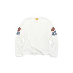 ESOTERIC喜行乐华夫格印花长袖T恤衫THERMAL PRINTED LONG-SLEEVE
