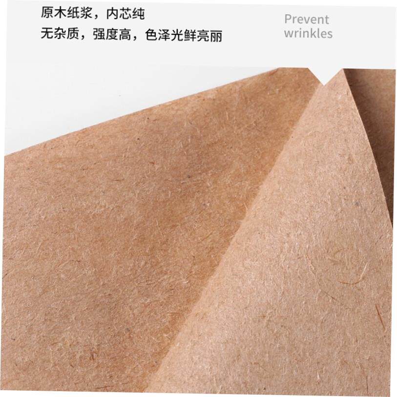 대형 크래프트 갈색 종이 공예 두꺼운 판지 그림 300G
