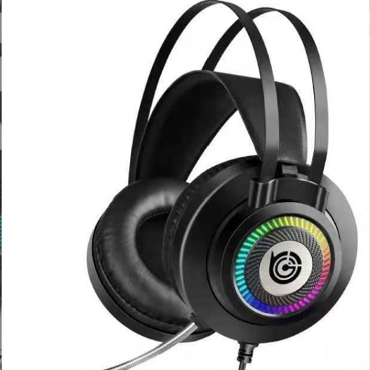 技拓G7电脑游戏耳机头戴式RGB发光有线电竞吃鸡带麦耳机 批发