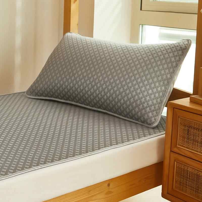 夏季凉席枕冰凉枕套一对装家用夏天冰藤席枕头套单人枕芯内胆套子图片