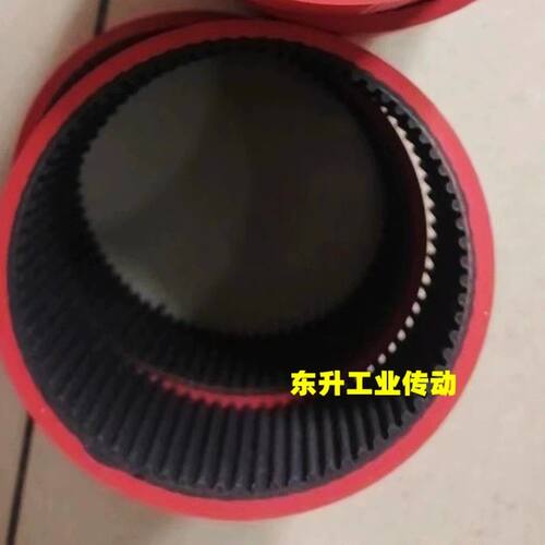 剥线机皮带5M225/235/255/275/300/350加厚黑胶红胶牵引皮带