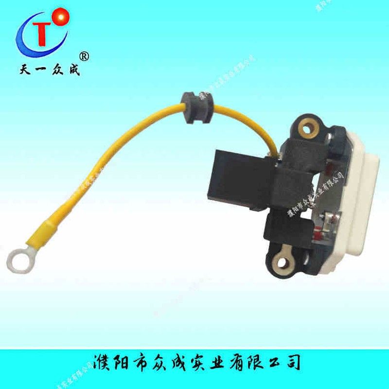 汽车发电机配件大全适配佩特莱款上柴6114配套JFZ25/MDAC32调节器图片