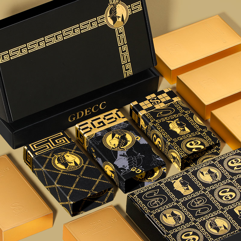 新款男士内裤纯棉商务透气2025男生四角短裤头抗菌黑色高档礼盒装