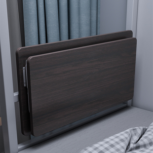 床桌电脑床上书桌折叠床边寝室宿舍上铺悬空侧面大学生悬挂式小桌