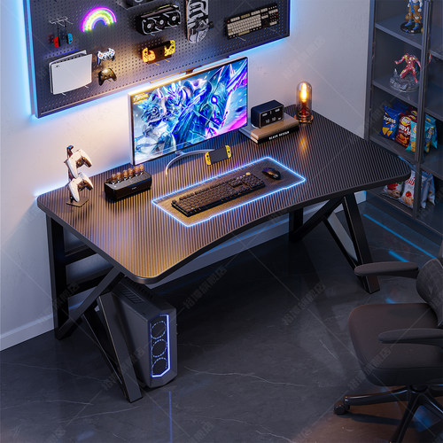 电脑桌台式家用办公桌卧室电竞桌简易桌子工作台简约现代学生书桌
