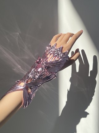 Extro Code｜铠甲手套 手部装饰 原创设计3d打印 搞发明的eo授权