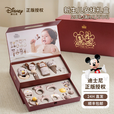 迪士尼新生婴儿礼盒玩具