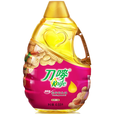 刀唛臻原香一级压榨花生油桶装