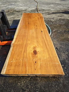 缅甸柚木瓦城料平板大板桌电视柜吧台茶桌茶几长210宽75 78厚7cm