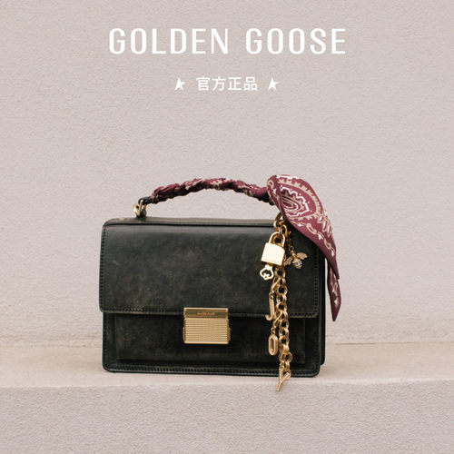 【官方正品】Golden Goose女款Venezia Bag仿旧手袋