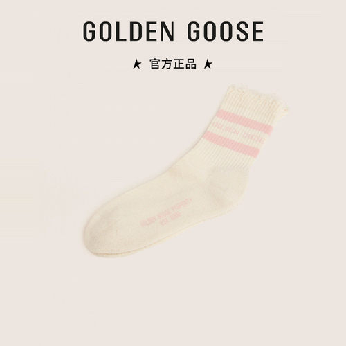 GoldenGoose男女士条纹短袜