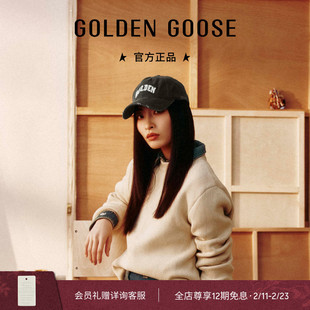 【天猫专享】Golden Goose男JOURNEY做旧灰色棉质棒球帽礼物GGDB