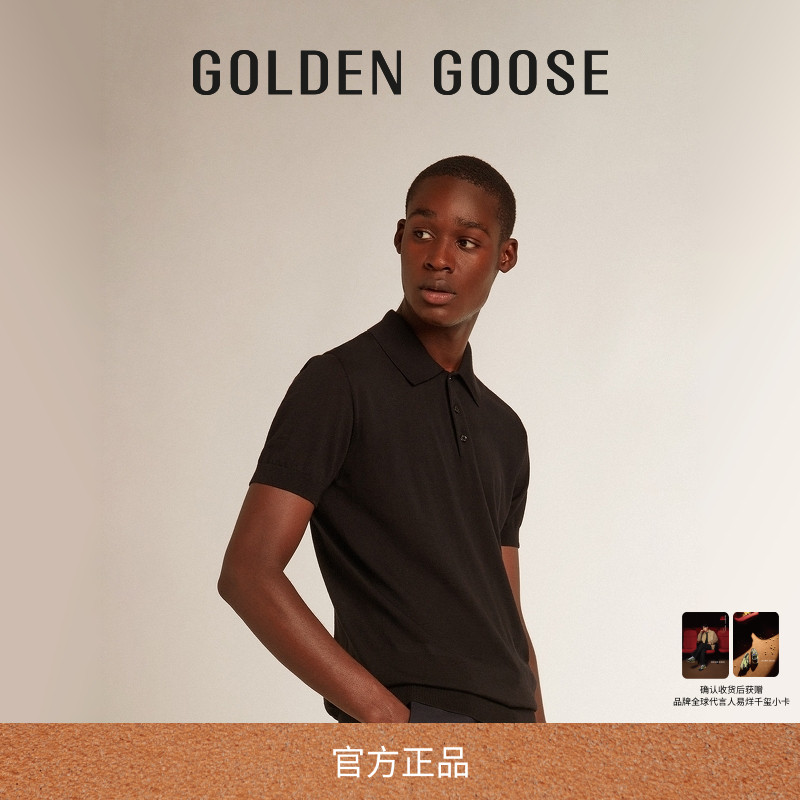 GoldenGoose短袖POLO衫