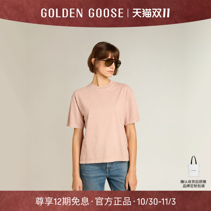 GoldenGoose圆领套头运动T恤